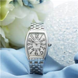 FRANCK MULLER フランク・ミュラー トノーカーべックス 1752QZ シルバー レリーフ メイン