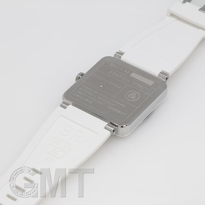 新品)BELL & ROSS ベル&ロス BR BR03-92 ホワイトセラミック