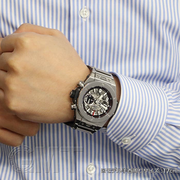 中古)HUBLOT ウブロ ビッグバン ウニコ チタニウム 411.NX.1170