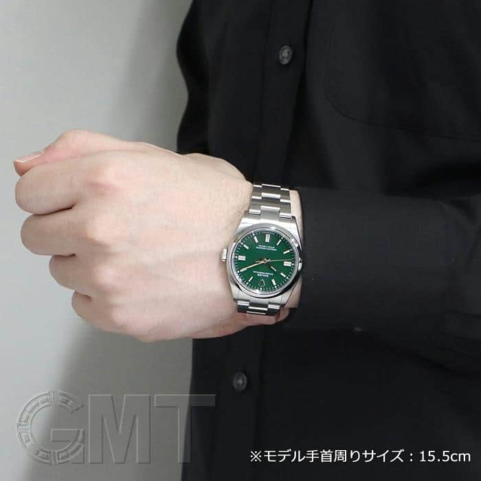 中古)ROLEX ロレックス オイスターパーペチュアル 36 126000 グリーン