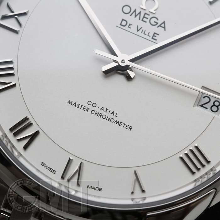 新品)OMEGA オメガ デ・ヴィル アワービジョン 41mm シルバー 433.10