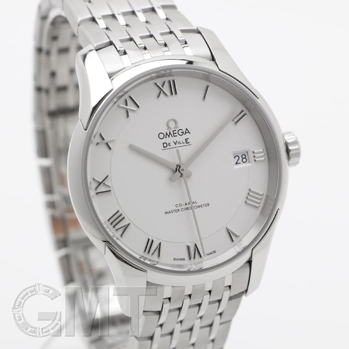 新品)OMEGA オメガ デ・ヴィル アワービジョン 41mm シルバー 433.10