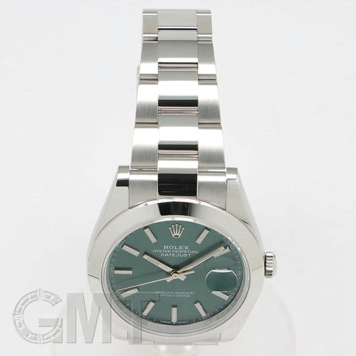 ロレックス　デイトジャスト41 126300用　オイスターブレス 未使用)ROLEX ロレックス デイトジャスト 41 126300 ミントグリーン