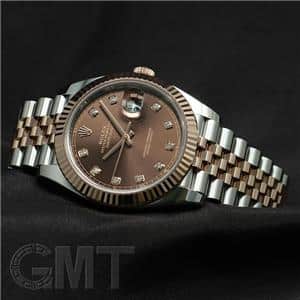 ROLEX ロレックス デイトジャスト 41 126331G チョコレート 10Pダイヤ ジュビリーブレス メイン