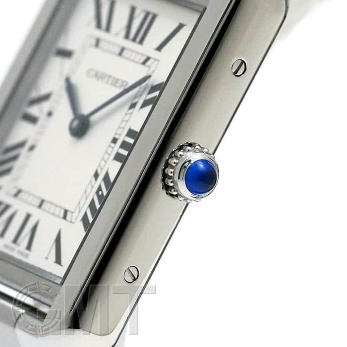 カルティエ タンク ソロ LM W5200014 シルバー SS メンズ 腕時計 新品)CARTIER カルティエ タンク ソロ LM W5200014（商品ID