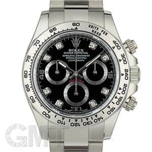 ROLEX ロレックス デイトナ 116509G ブラック 8Pダイヤ メイン