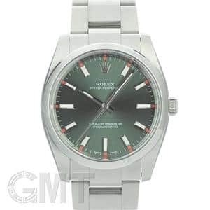 ROLEX ロレックス オイスターパーペチュアル 114200 オリーブグリーン メイン