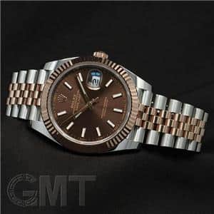 ROLEX ロレックス デイトジャスト 41 126331 チョコレート ジュビリーブレス メイン