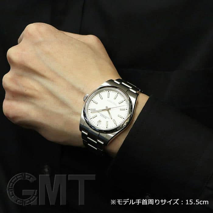 中古)ROLEX ロレックス オイスターパーペチュアル 39 114300 ホワイト