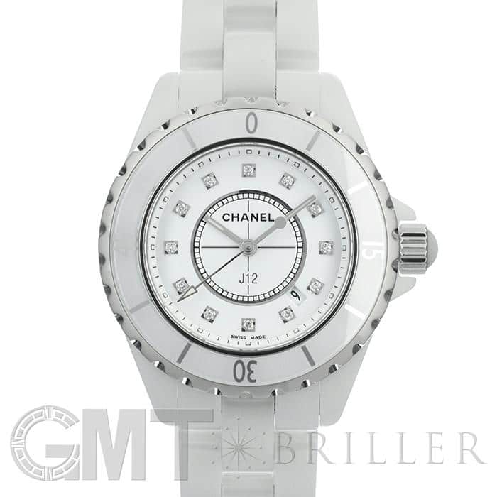 中古)CHANEL シャネル J12 H1628 ホワイトセラミック 33mm 新型（商品