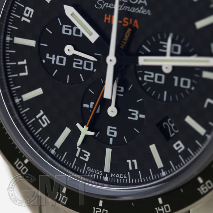 新品)OMEGA オメガ スピードマスター HB-SIA コーアクシャル GMT
