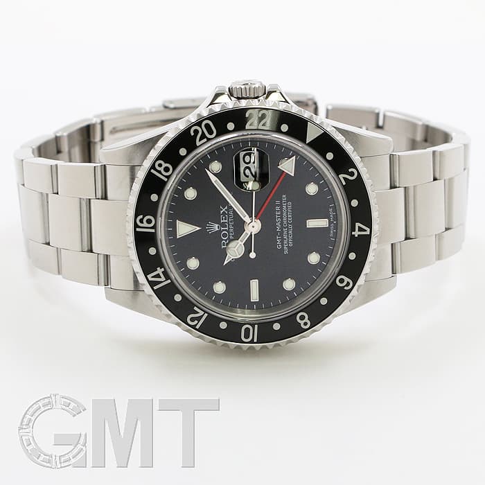 中古)ROLEX ロレックス GMTマスター II 16710 ブラック Z番 スティック
