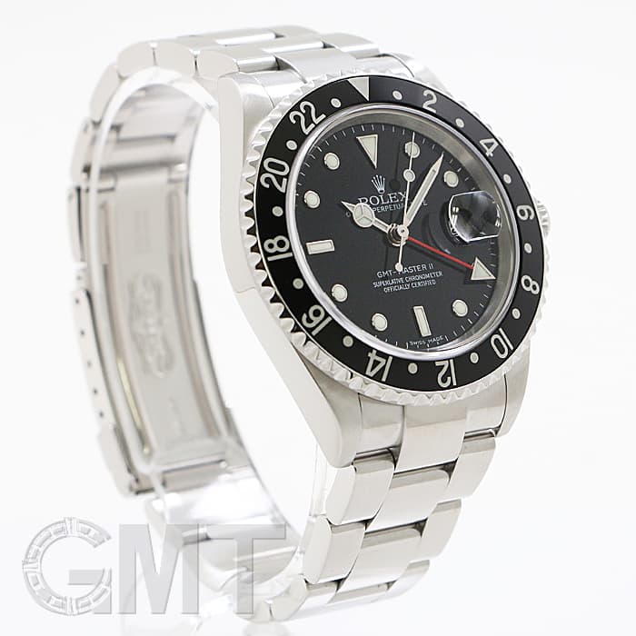 中古)ROLEX ロレックス GMTマスター II 16710 ブラック Z番 スティック