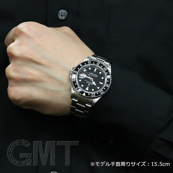 中古)ROLEX ロレックス GMTマスター II 16710 ブラック Z番 スティック 