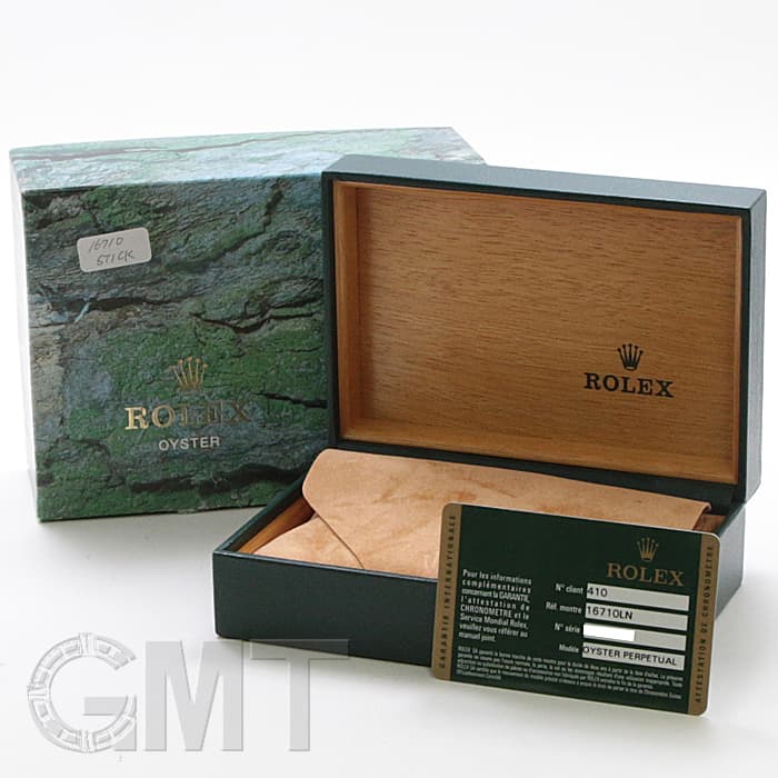 中古)ROLEX ロレックス GMTマスター II 16710 ブラック Z番 スティック