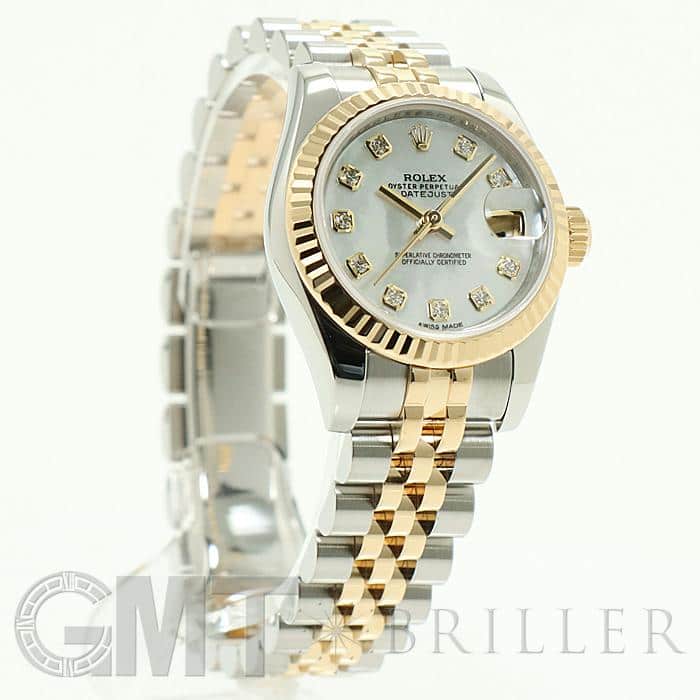 中古)ROLEX ロレックス デイトジャスト 179173NG ホワイトシェル（商品