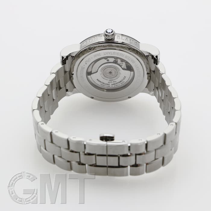 新品)MONTBLANC モンブラン スター ワールドタイム GMT シルバー