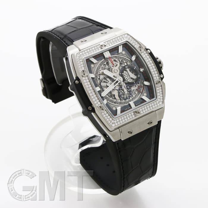 新品)HUBLOT ウブロ スピリット オブ ビッグバン チタニウム ダイヤ