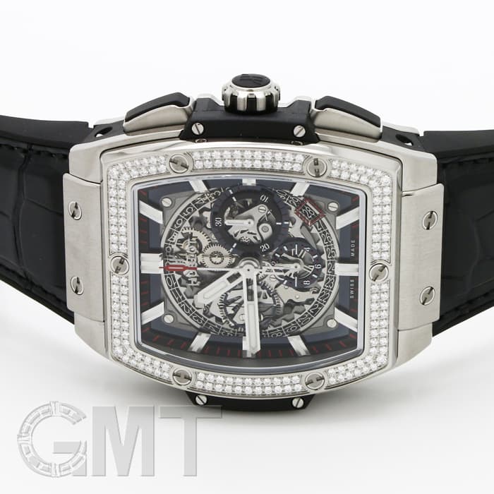 新品)HUBLOT ウブロ スピリット オブ ビッグバン チタニウム ダイヤ
