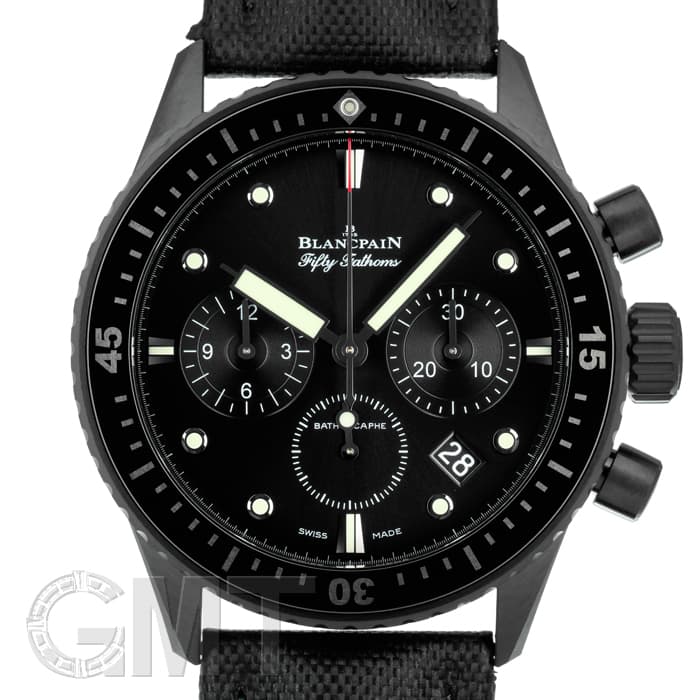 BLANCPAIN Flyback クロノグラフ腕時計 新品)BLANCPAIN ブランパン フィフティファゾムス バチスカーフ クロノ