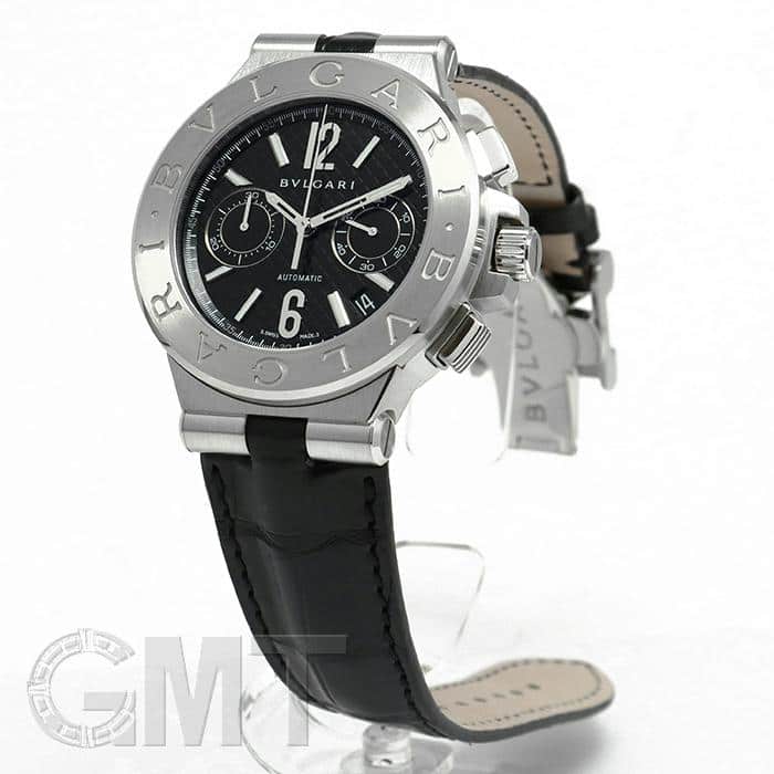 【正規店購入】BVLGARI ブルガリ ディアゴノ DG40SV 40mm AT 新品)BVLGARI ブルガリ ディアゴノ クロノグラフ DG40BSLDCH（商品ID