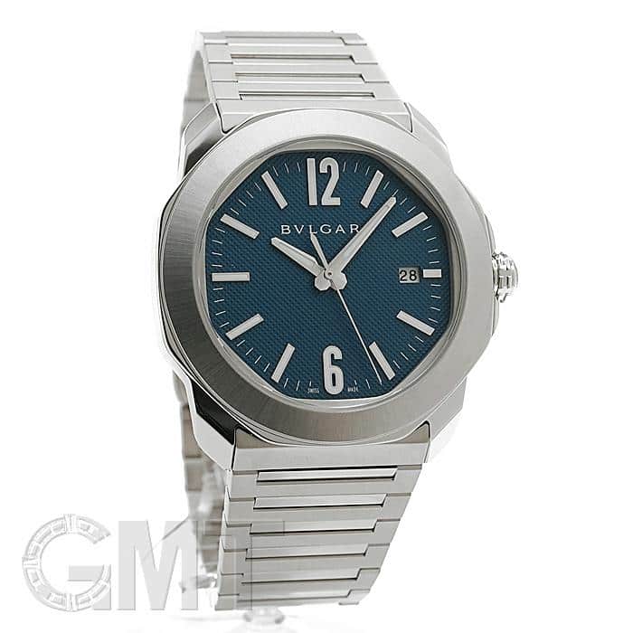 新品)BVLGARI ブルガリ オクト ローマ ブルー 103739（商品ID