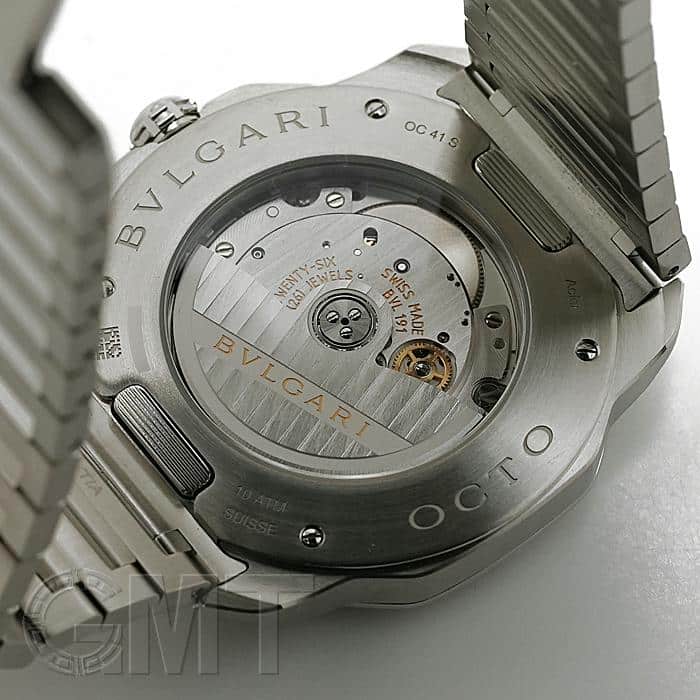 新品)BVLGARI ブルガリ オクト ローマ ブルー 103739（商品ID