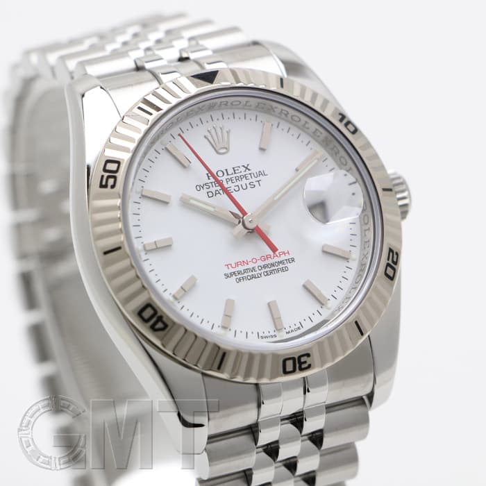 中古)ROLEX ロレックス ターノグラフ 116264 ホワイト ジュビリー