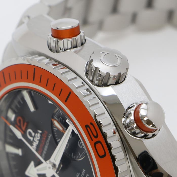 新品)OMEGA オメガ シーマスター プラネットオーシャン クロノグラフ
