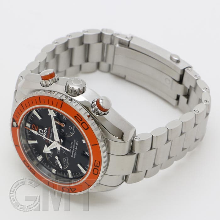 新品)OMEGA オメガ シーマスター プラネットオーシャン クロノグラフ