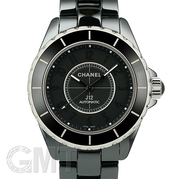 CHANEL シャネル J12 インテンスブラック 38MM H3829 自動巻 中古)CHANEL シャネル J12 38mm インテンスブラック H3829（商品ID