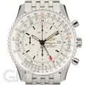 BREITLING ブライトリング ナビタイマー ワールド A242G71NP シルバー