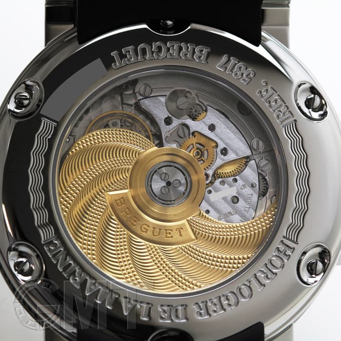 中古)BREGUET ブレゲ マリーン ラージデイト 5817ST/12/5V8 シルバー