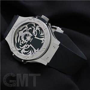 HUBLOT ウブロ ビッグバン ブラックジャガー ホワイトタイガー 316.SX.4310.RX.BJW16【世界限定100本】 メイン