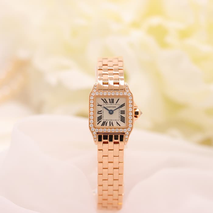 中古)CARTIER カルティエ サントス ドゥモワゼル ミニ WF9011Z8（商品