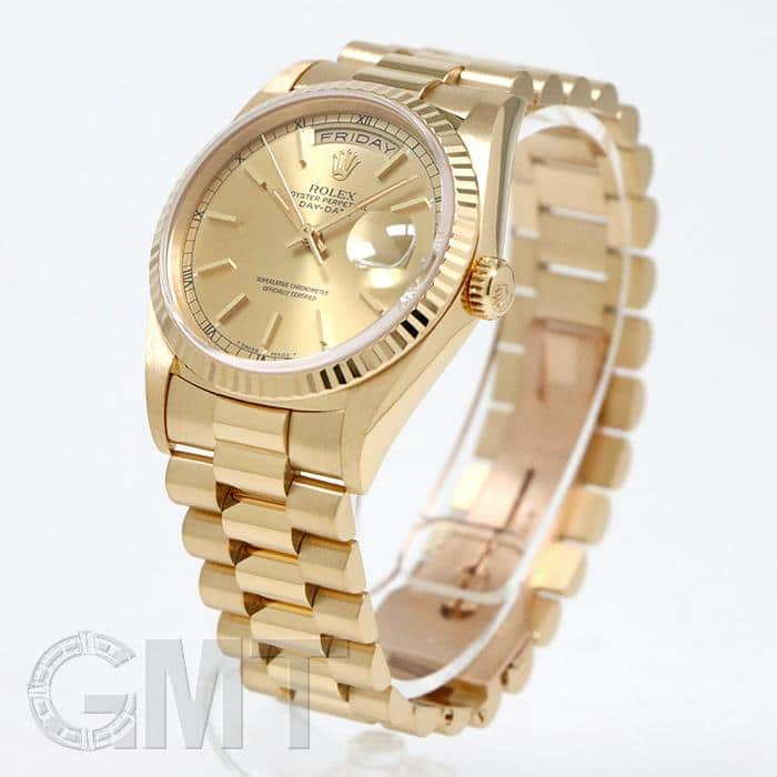 中古)ROLEX ロレックス デイデイト 18238 シャンパン（商品ID