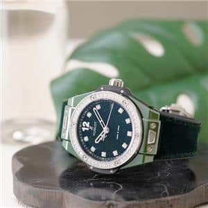 HUBLOT ウブロ ビッグバン ワンクリック イタリアインディペンデント ダークグリーンベルベット 39mm 465.GX.277G.NR.1204.ITI18【世界100本限定】 メイン