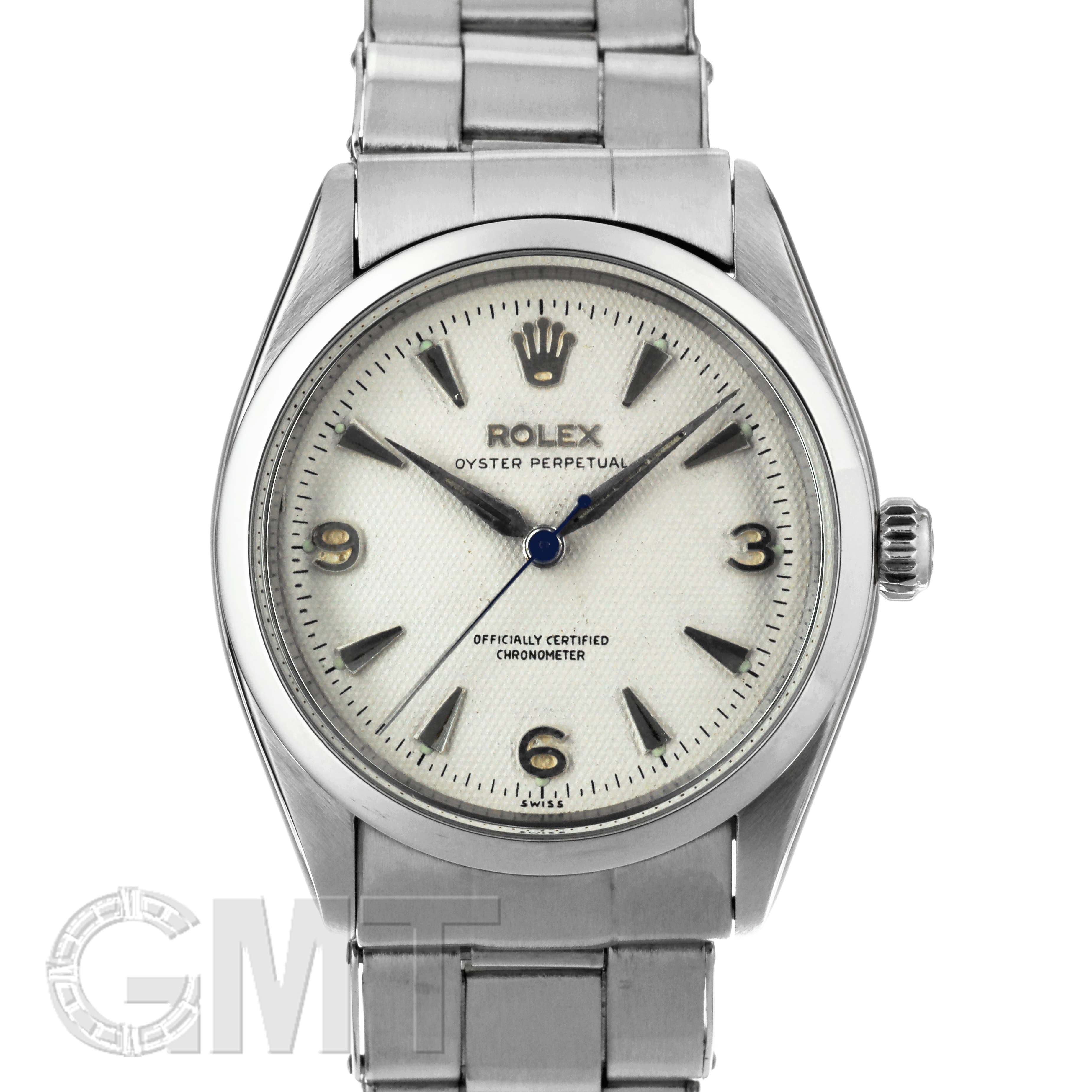 中古)ROLEX ロレックス オイスターパーペチュアル 6564 シルバー