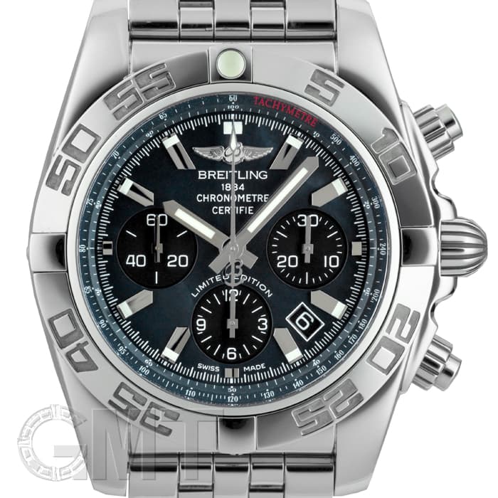 中古)BREITLING ブライトリング クロノマット 44 S011BMPPA ブラック