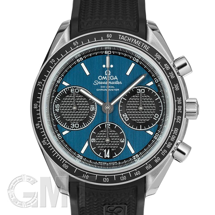 本物　オメガ スピードマスターレーシング コーアクシャル クロノメーターブルー 中古)OMEGA オメガ スピードマスター レーシング ブルー 326.32.40.50