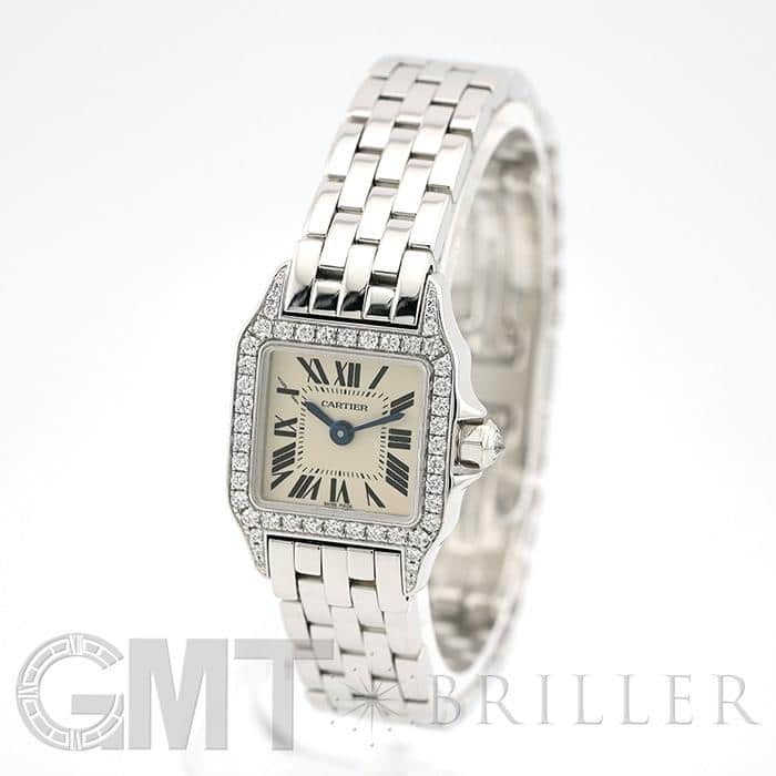 中古)CARTIER カルティエ サントス ドゥモワゼル ミニ WF9005Y8