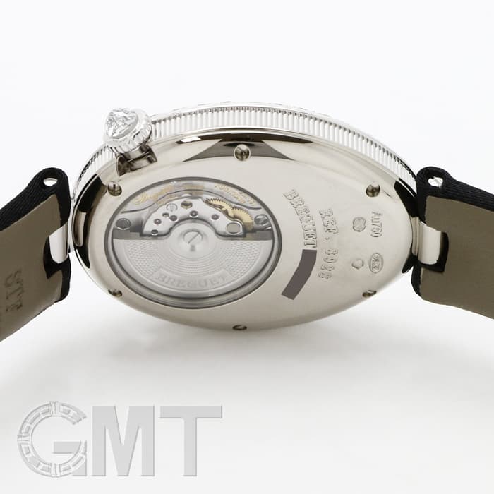 Breguet ブレゲ 8928BB 8D 844 クイーン オブ ネイプルズ 腕時計 K18WG 革xサテン ダイヤモンド レディース [中古] 新品)BREGUET ブレゲ クイーン・オブ・ネイプルズ 8928BB/8D/844 DD0D