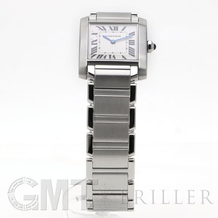5/1限定☆未使用品☆Cartierカルティエ/タンクフランセーズ/3コマ 中古)CARTIER カルティエ タンク フランセーズ MM W51003Q3