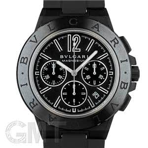 BVLGARI ブルガリ ディアゴノ マグネシウム クロノグラフ DG42BSMCVDCH ブラックラッカーダイヤル メイン
