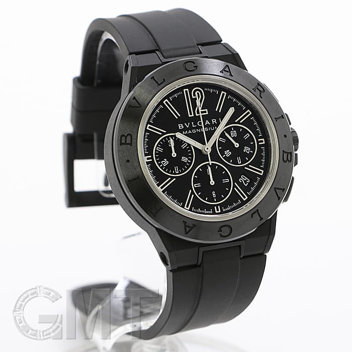 中古)BVLGARI ブルガリ ディアゴノ マグネシウム クロノグラフ