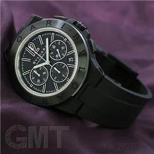BVLGARI ブルガリ ディアゴノ マグネシウム クロノグラフ DG42BSMCVDCH ブラックラッカーダイヤル メイン