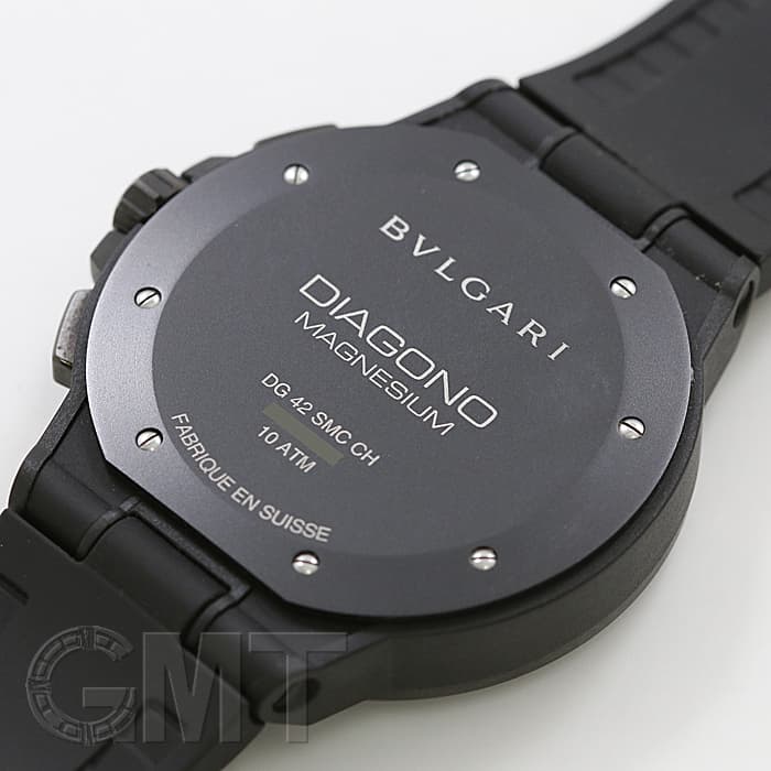 中古)BVLGARI ブルガリ ディアゴノ マグネシウム クロノグラフ