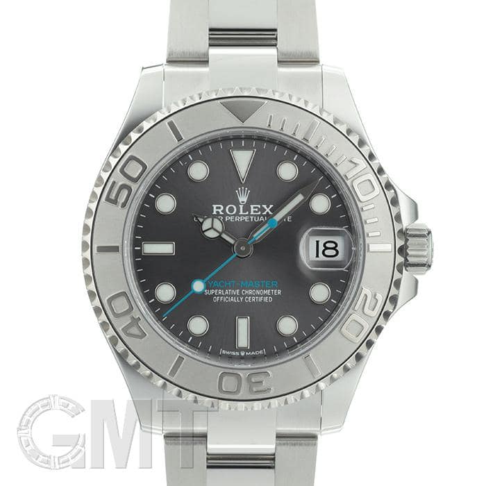 中古)ROLEX ロレックス ヨットマスター 37 268622 ダークロジウム