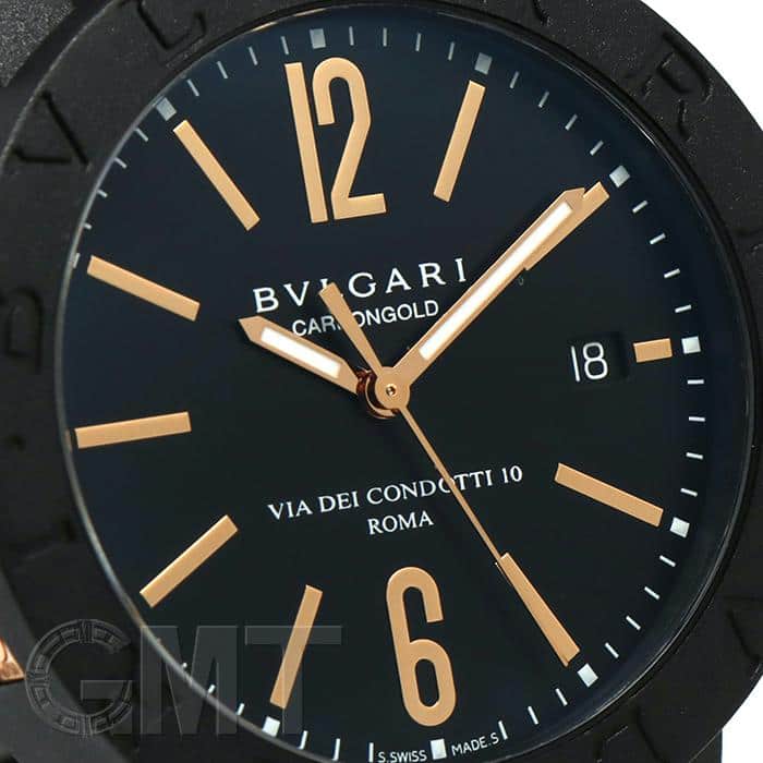 中古)BVLGARI ブルガリ ブルガリ・ブルガリ カーボンゴールド メッシュ 