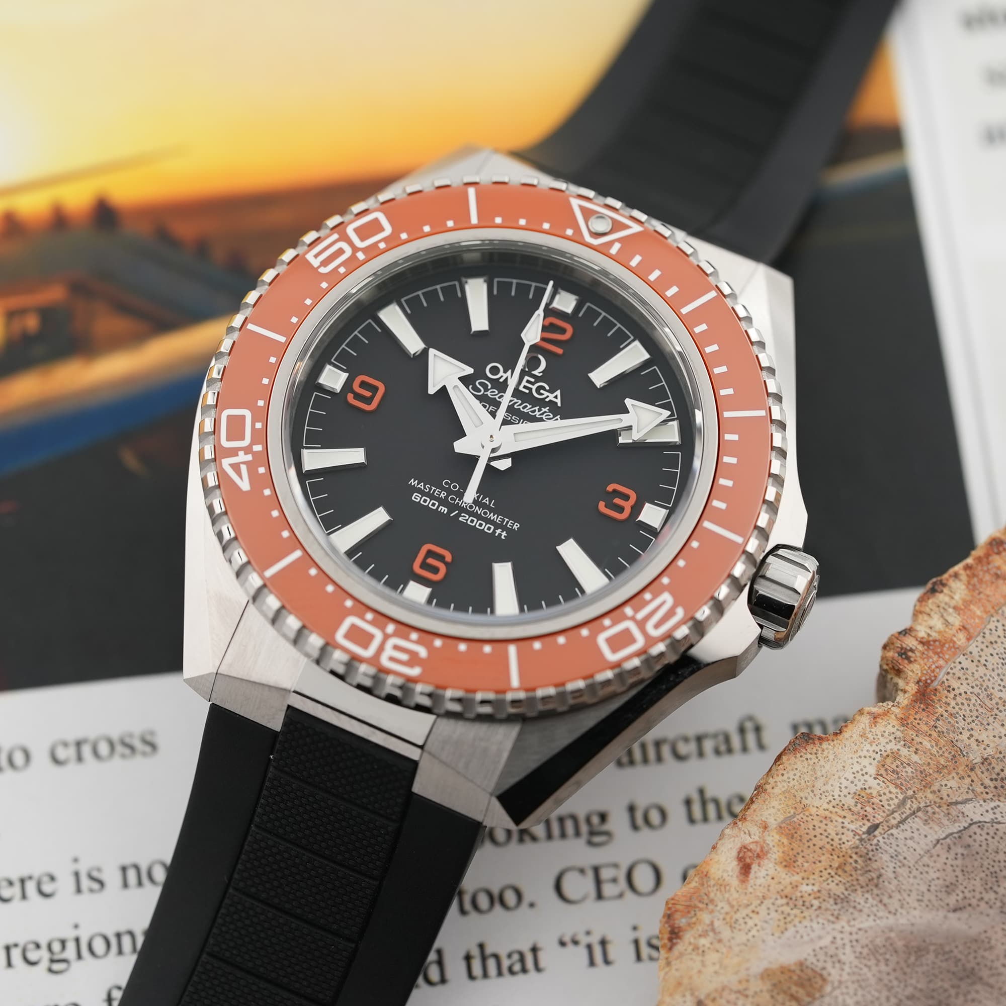 新品)OMEGA オメガ シーマスター プラネットオーシャン 600M 217.32